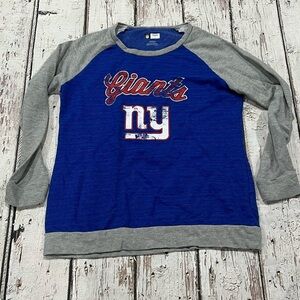 Women's New York Giants NFL Football Crewneck Sweatshirt